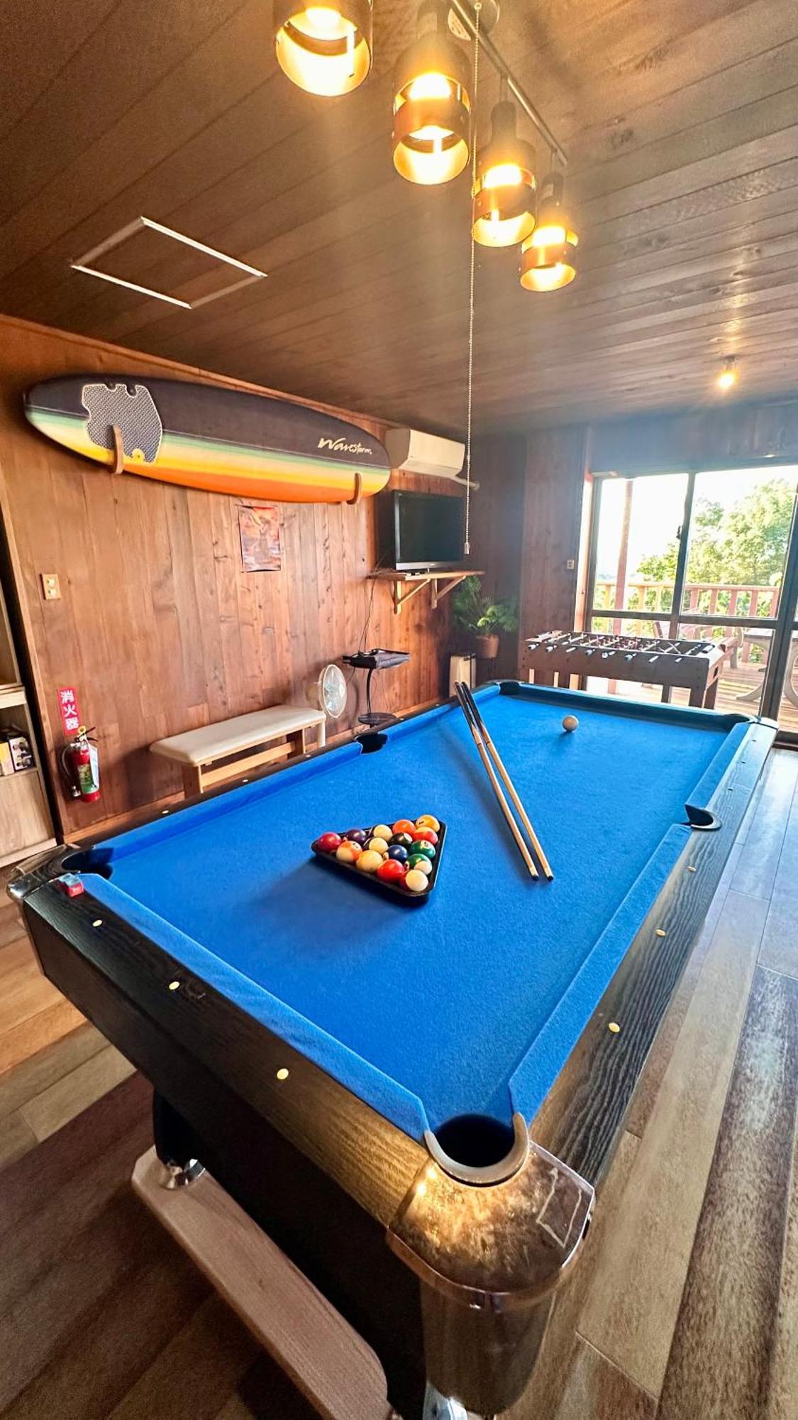 Casablanca Vacation House, 3 Floors, Billiards, Golden View Motobu Exterior foto